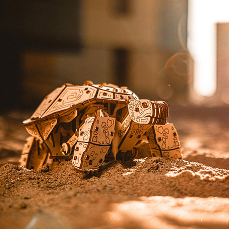 3D Wooden Sea Turtle model assembled for DIY adults and teens - VICTMAX