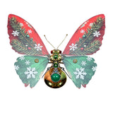 Metal Butterfly 3D Mechanical Model Kit, Steampunk DIY Assembly Insect Display Ornament with 200+ Metal Parts - Victmax
