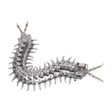 Metal Centipede Puzzle Model Kit 480PCS DIY Movable Assembly Stainless Steel Alloy Mechanical Animal Sculpture Desk Decor VICTMAX