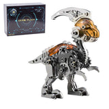 DIY Parasaurolophus Dinosaur Metal Assembly Model VICTMAX