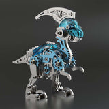 DIY Parasaurolophus Dinosaur Metal Assembly Model VICTMAX