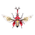 Steampunk Metal Beetle Insect Model for Desktop Decor - VICTMAX