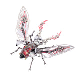 Steampunk Metal Beetle Insect Model for Desktop Decor - VICTMAX