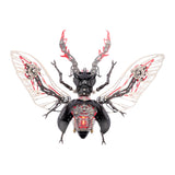 Steampunk Metal Beetle Insect Model for Desktop Decor - VICTMAX