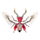 Steampunk Metal Beetle Insect Model for Desktop Decor - VICTMAX