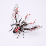 Steampunk Metal Beetle Insect Model for Desktop Decor - VICTMAX