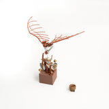 Metal Puzzle Da Vinci Flapping Wing Assembly Model Kit (243PCS)