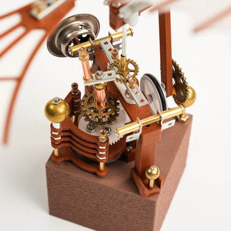 Metal Puzzle Da Vinci Flapping Wing Assembly Model Kit (243PCS)