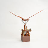 Metal Puzzle Da Vinci Flapping Wing Assembly Model Kit (243PCS)