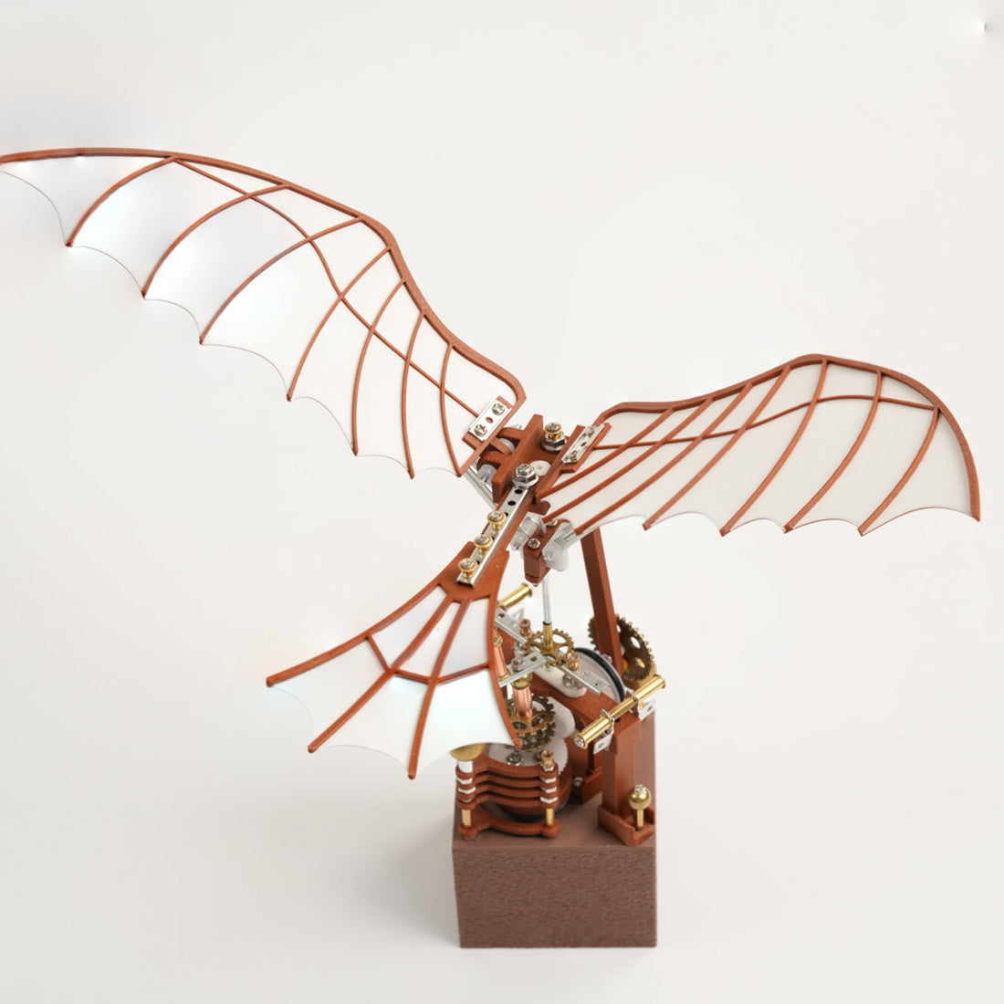 Metal Puzzle Da Vinci Flapping Wing Assembly Model Kit (243PCS)
