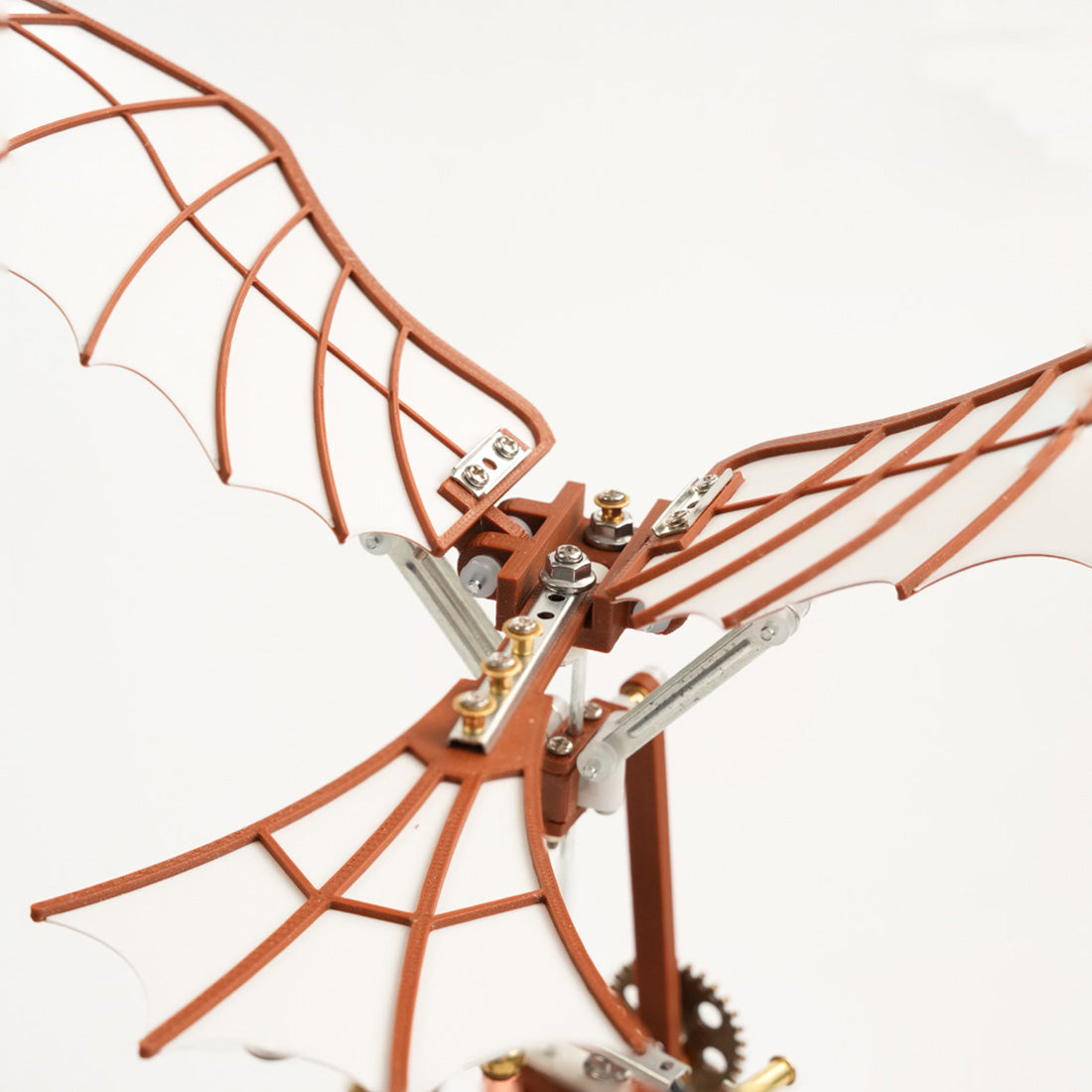 Metal Puzzle Da Vinci Flapping Wing Assembly Model Kit (243PCS)