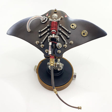 DIY metal ocean creature assembly kit with 200+ pieces, tools and instruction manual - Victmax