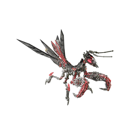 mantis mechanical model kit assembled as a metal desk sculpture - VICTMAX