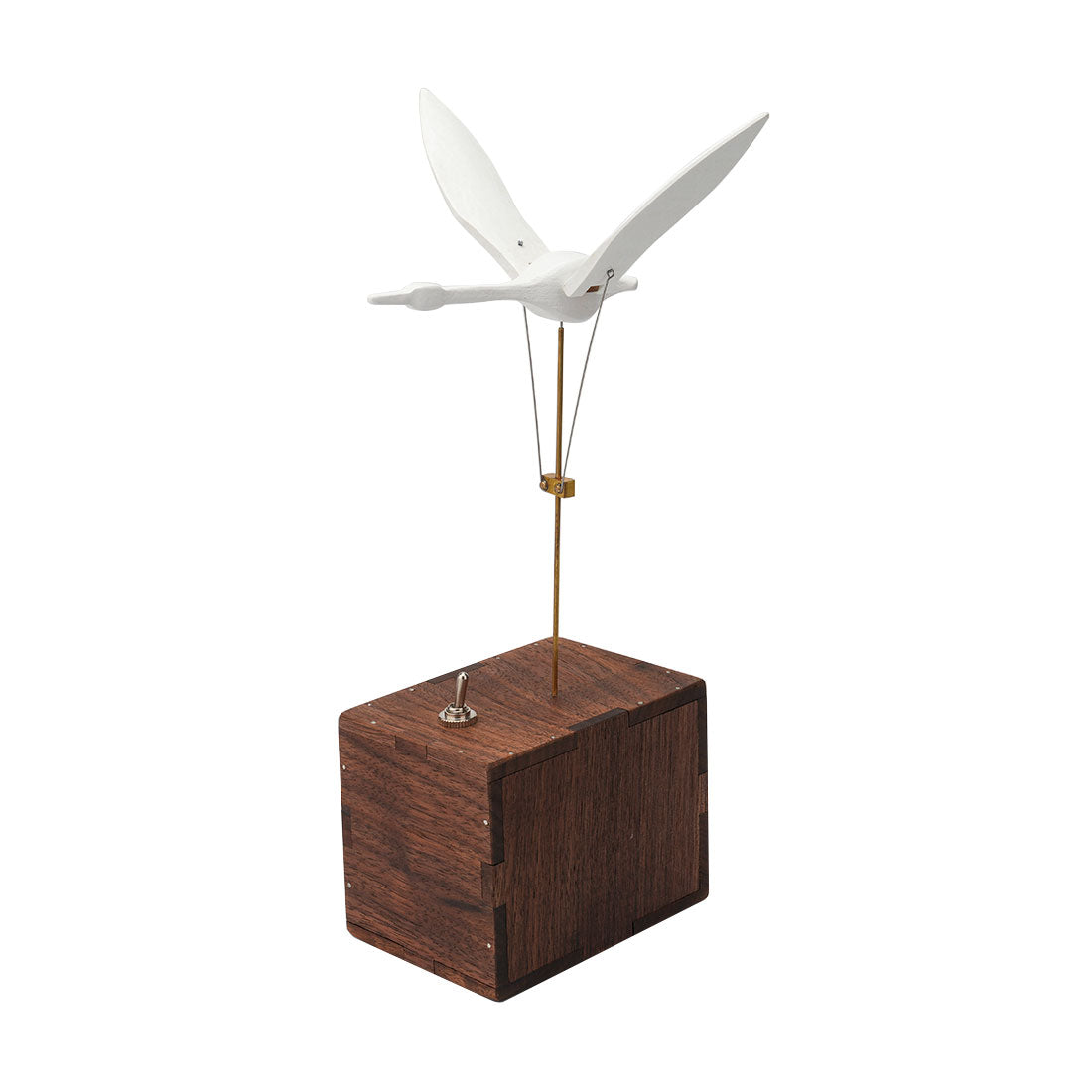 Mechanical Wooden Flying Swan Music Box Bionic Marine Biological Dynamic Model - VICTMAX