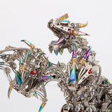 Three-Headed Mechanical Dragon Metal Model DIY Assembly Kit Victmax