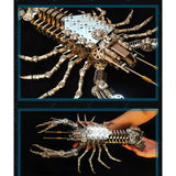 Mechanical Lobster Metal Model Kit 830PCS DIY Steampunk Assembly Industrial Gear Sculpture Display VICTMAX