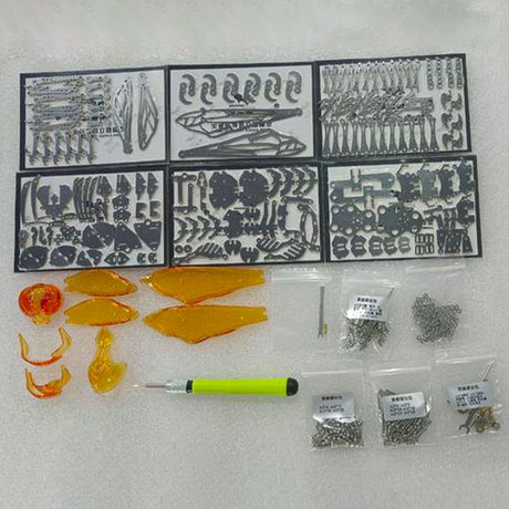 DIY Metal Wasp Model Kit 420+PCS Mechanical Insect Sculpture Steampunk Desk Decor Collectible VICTMAX