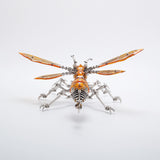 DIY Metal Wasp Model Kit 420+PCS Mechanical Insect Sculpture Steampunk Desk Decor Collectible VICTMAX