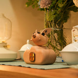 Mechanical Wooden Flying Pig Dynamic Motion Desk Decor - VICTMAX