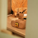 Mechanical Wooden Flying Pig Dynamic Motion Desk Decor - VICTMAX