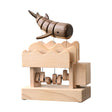 Wooden Whale Bionic Biological Dynamic Model, Office & Home Desktop Relaxation Decor - VICTMAX