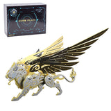 3D Metal Bai Hu Tiger Puzzle Model - Victmax 