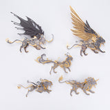 3D Metal Bai Hu Tiger Puzzle Model - Victmax 
