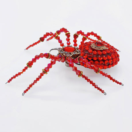 3D Crystal Spider Model Kit 260PCS DIY Steampunk Mechanical Music Box - VICTMAX