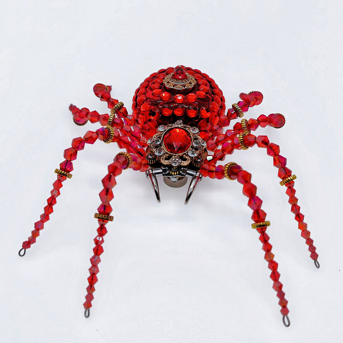 3D Crystal Spider Model Kit 260PCS DIY Steampunk Mechanical Music Box - VICTMAX