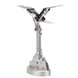 3D Metal Mechanical Bird Model Kit with Flapping Wings, Motorized DIY Aluminum Alloy Assembly Puzzle, Kinetic Desktop Sculpture for Adults - VICTMAX