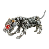 3D Metal Leopard Model Kit 1000PCS DIY Steampunk Mechanical Animal Assembly - VICTMAX