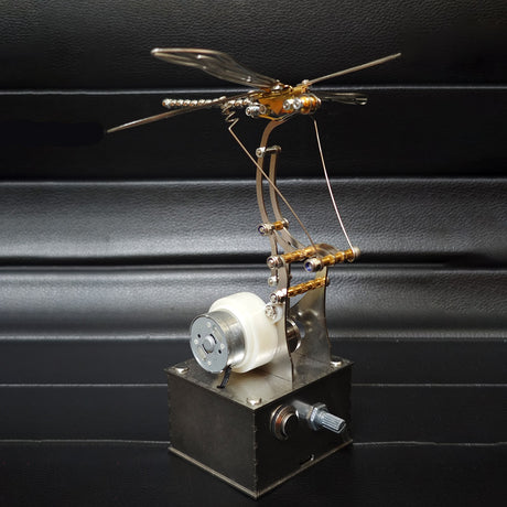 Finished Mechanical Dragonfly Model with Precision Gear Linkage System - VICTMAX