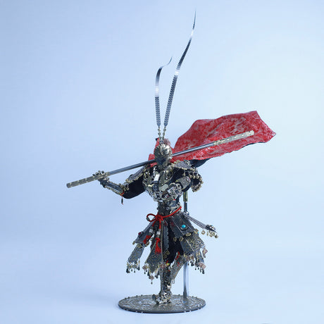 Metal Mecha Monkey Model Kit 2600PCS DIY Assembly Chinese Mythical Robot Sculpture - VICTMAX
