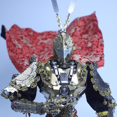 Metal Mecha Monkey Model Kit 2600PCS DIY Assembly Chinese Mythical Robot Sculpture - VICTMAX