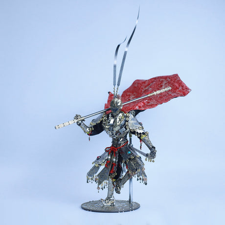 Metal Mecha Monkey Model Kit 2600PCS DIY Assembly Chinese Mythical Robot Sculpture - VICTMAX