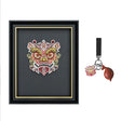 Metal Mythical Beast Puzzle Kit 237PCS Stainless Steel DIY Assembly Model with Decorative Frame - VICTMAX
