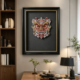 Framed Mechanical Mythical Beast Artwork for Home and Office Decor - VICTMAX