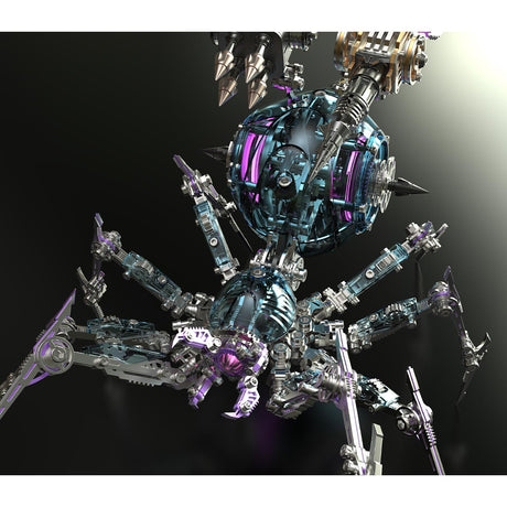 3D Metal War Spider Model Kit 602PCS Steampunk Mechanical Assembly- VICTMAX