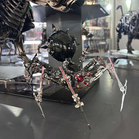 3D Metal War Spider Model Kit 602PCS Steampunk Mechanical Assembly- VICTMAX