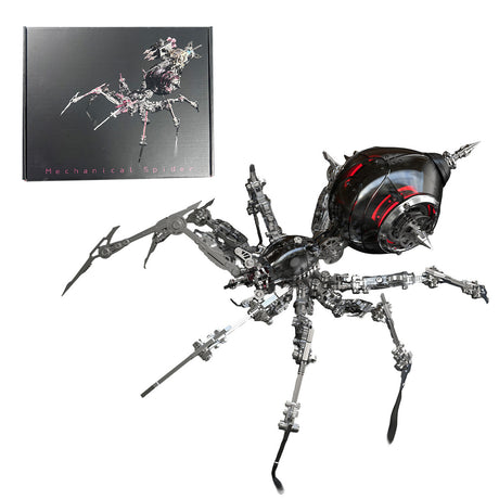 3D Metal War Spider Model Kit 602PCS Steampunk Mechanical Assembly- VICTMAX