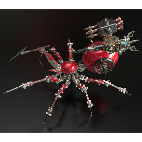 3D Metal War Spider Model Kit 602PCS Steampunk Mechanical Assembly- VICTMAX