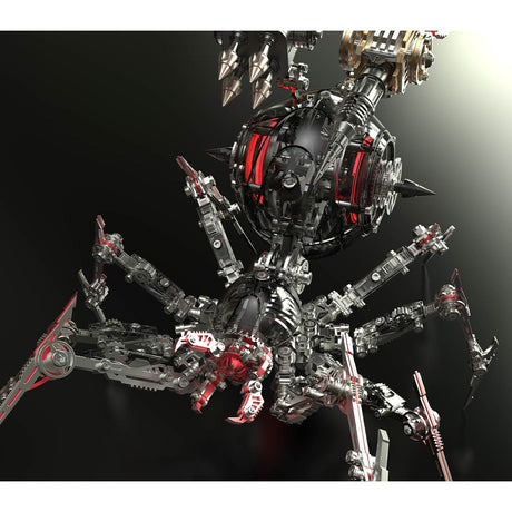 3D Metal War Spider Model Kit 602PCS Steampunk Mechanical Assembly- VICTMAX