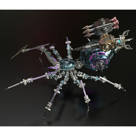 3D Metal War Spider Model Kit 602PCS Steampunk Mechanical Assembly- VICTMAX