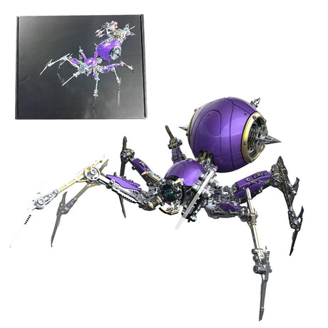3D Metal War Spider Model Kit 602PCS Steampunk Mechanical Assembly- VICTMAX