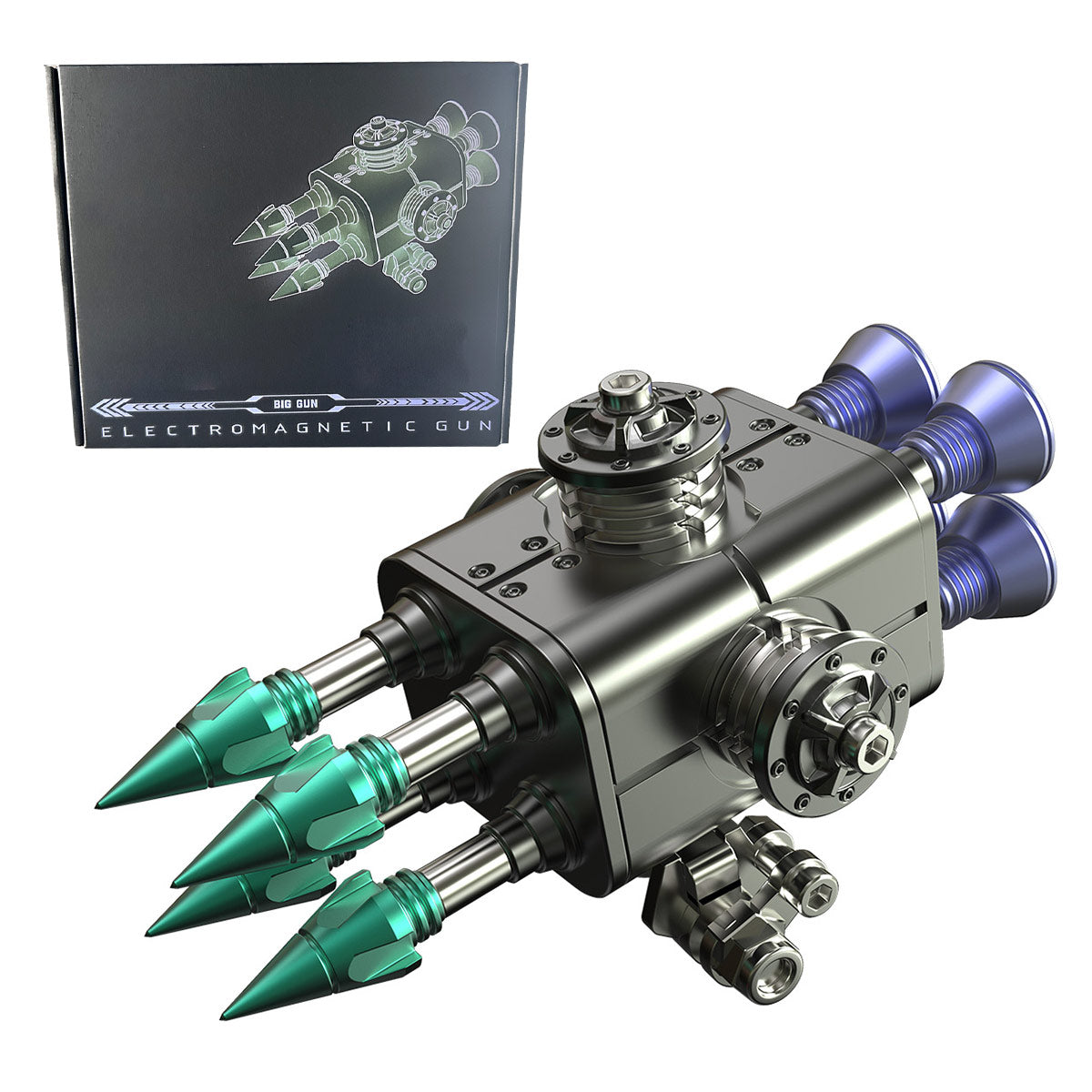 3D Metal War Spider Model Kit 602PCS Steampunk Mechanical Assembly- VICTMAX