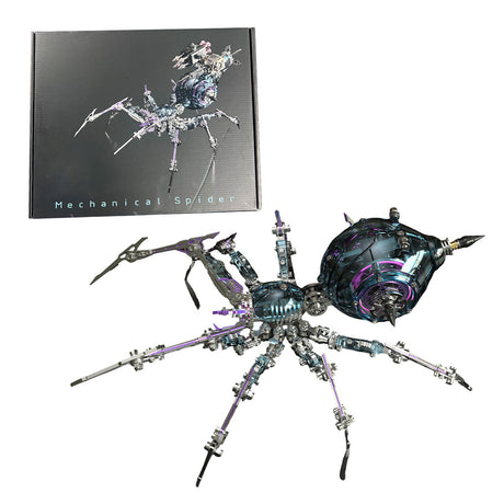 3D Metal War Spider Model Kit 602PCS Steampunk Mechanical Assembly- VICTMAX