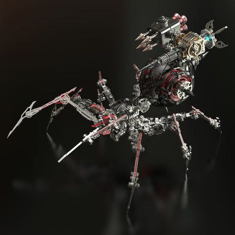 3D Metal War Spider Model Kit 602PCS Steampunk Mechanical Assembly- VICTMAX