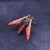 DIY mechanical wasp insect assembly model with precision metal parts - VICTMAX