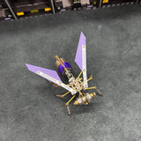 DIY mechanical wasp insect assembly model with precision metal parts - VICTMAX