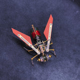 DIY mechanical wasp insect assembly model with precision metal parts - VICTMAX